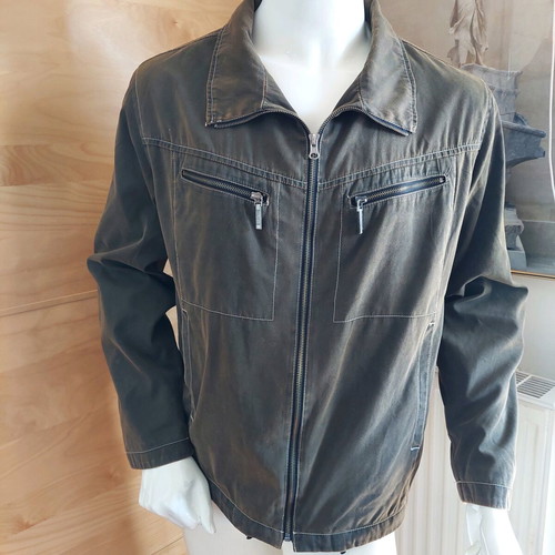 Milestone men's lightweight jacket like new, brown medium
