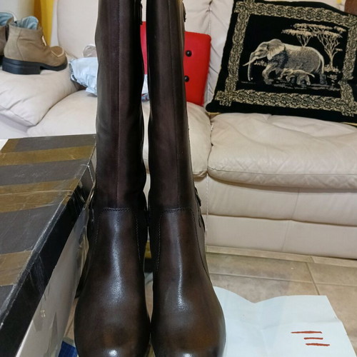 Sunshine knee-high boots brown like new size 41