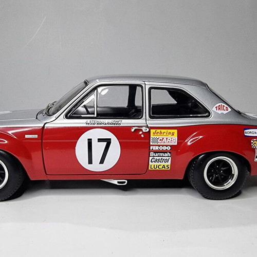 Minichamps Ford Escort Mk1 Team Broadspeed RAC TT Silverstone 1970 Model 1:18 new