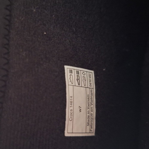 Crocs women's boots like new, size 38, black