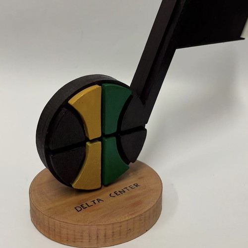 Utah Jazz logo new, decorative for desk