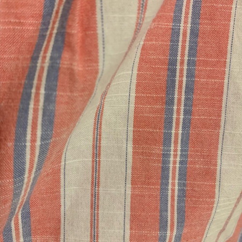H&M striped cotton shorts new, pink and turquoise