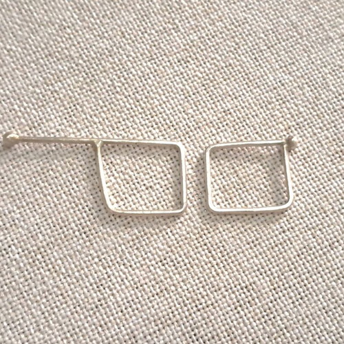 Minimal Handmade Silver Ring Set like new