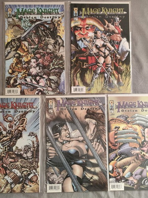 Mage Knight Stolen Destiny #1-5 comic series like new