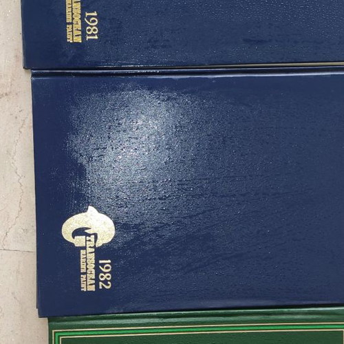 Vintage diaries used, pack of 3