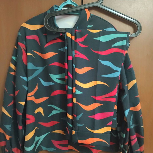 Chaton set shirt and pants like new, black