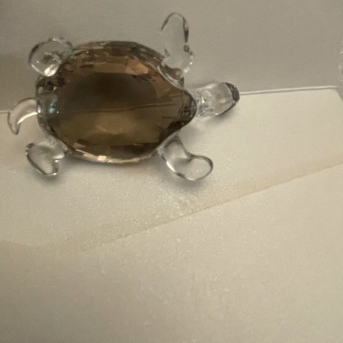 Swarovski Crystal Turtle like new