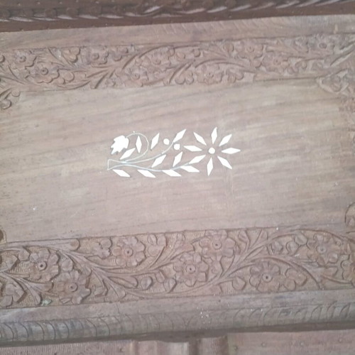 Handmade wooden tray 1960 like new