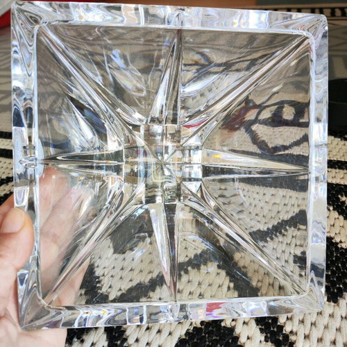 Vintage Rogaska crystal bowl like new, 10 cm height