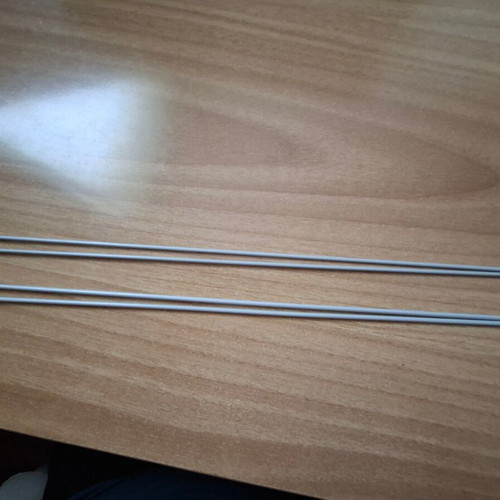 Knitting needles set 2.5mm and 3mm used