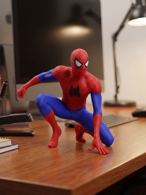 Spiderman decorative figure new, 15cm by 20cm