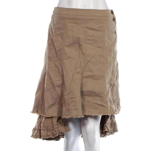 Sisley asymmetrical skirt beige like new