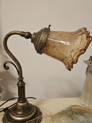 Table lamp bronze like new