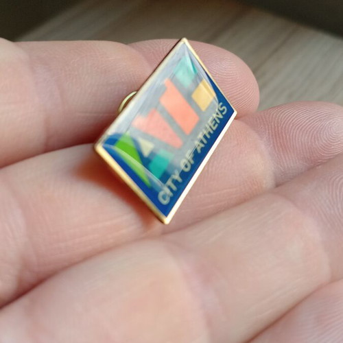 Pin 2004 City of Athens new, enamel