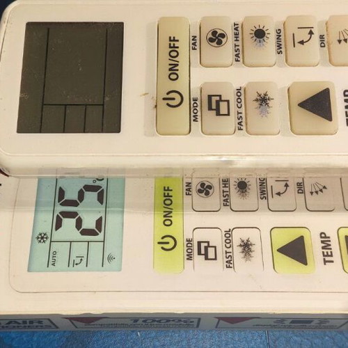 Universal A/C air conditioner remote control used for all air conditioners