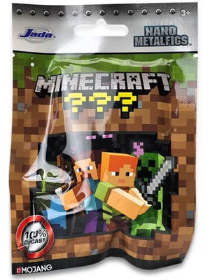 Minecraft Nanofigs surprise figure by Jada Toys