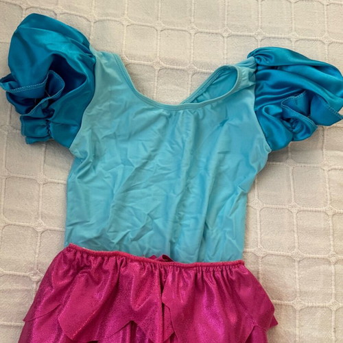 Mermaid carnival costume used for girl aged 4-6