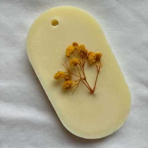 Wax tablet with Salted Caramel scent new for wardrobe or drawer