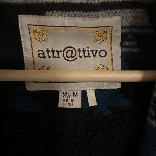 Attrattivo parka jacket like new, multicolor, size M