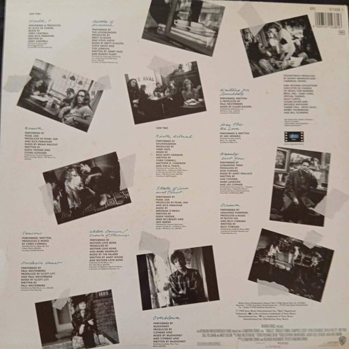 Singles Soundtrack vinyl used, rock genre