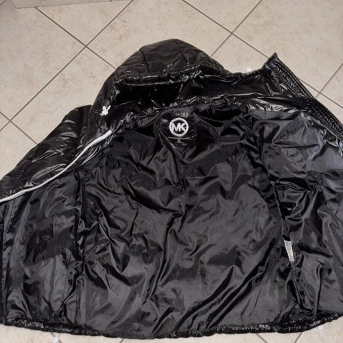 Michael Kors puffer jacket like new, unisex, size XL, black