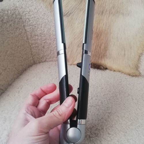 Bellissima Imetec hair straightener used