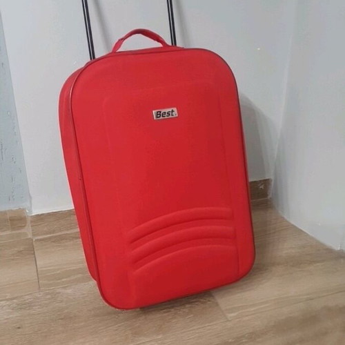 Best red suitcase used