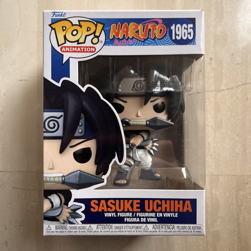 Sasuke Uchiha Naruto Funko Pop vinyl figure like new