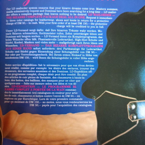 Lady Domina No 4 magazine, femdom lesbian