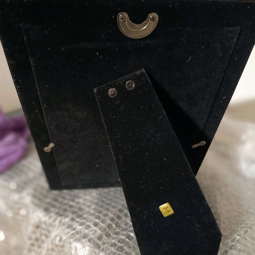 Solid brass photo frame new
