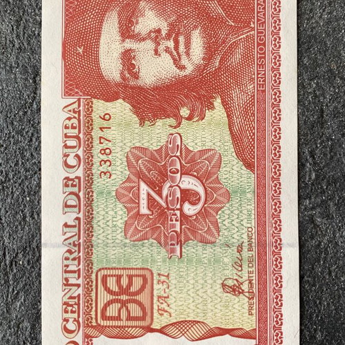 Banknote used, as shown