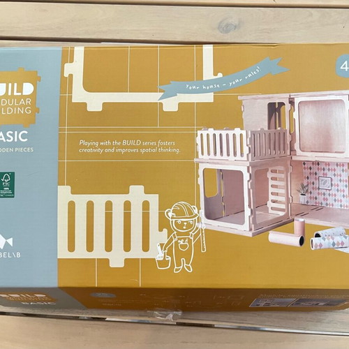 Fabelab Wooden House Plywood Basic Kit and Castle Add On Kit new