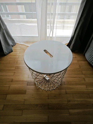 Coffee table with storage like new, small