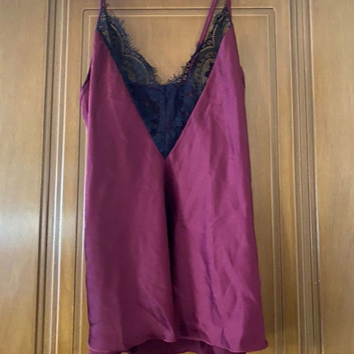Lingerie red with black lace used
