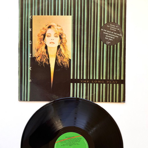 Sandra The Long Play LP used, pop