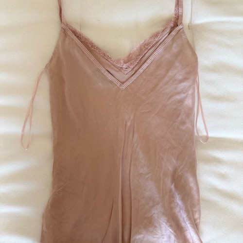 Silk cami top Massimo Dutti, like new, pink, size S