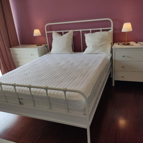 Bed with mattress 2m x 1.60m, new