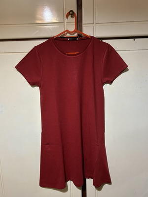 Zara Trafaluc dress size L red like new