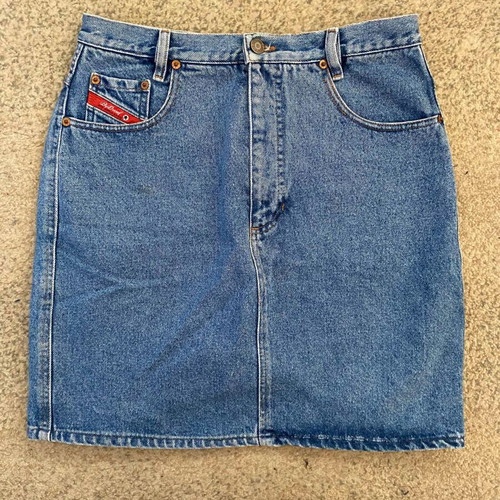 Diesel vintage skirt W31 blue like new