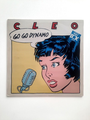 Cleo Go Go Dynamo 12" vinyl like new, electronic