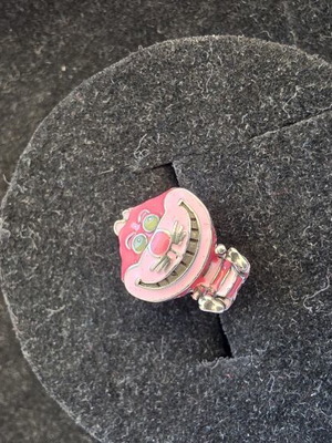 Pandora Disney Cheshire Cat charm σαν καινούργιο, ροζ