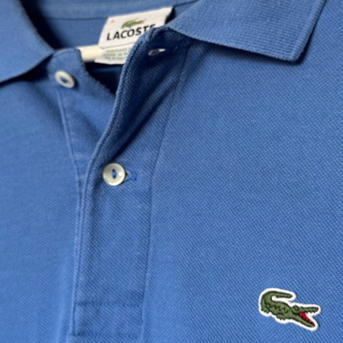 Lacoste men's polo blue like new, size XL