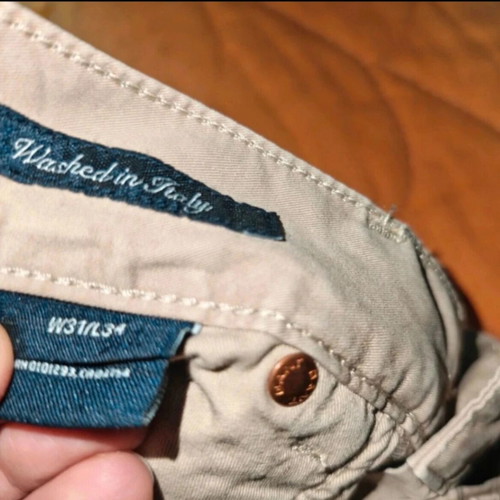 Gant five-pocket pants beige cream straight fit, like new, size S-M