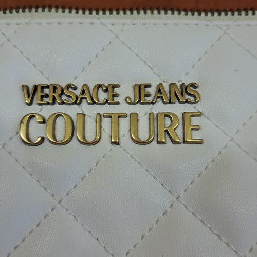 Versace Jeans Couture white mini crossbody bag like new
