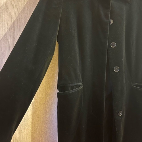 Ann Taylor velvet black coat like new, size XS