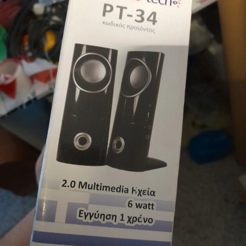 Powertech Computer Speakers New 6W Multimedia