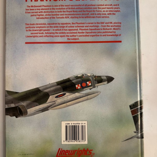 Phantom Squadrons by Richard L. Ward used aviation book