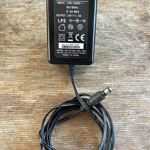 Power adapter RD1201500-C55-1OG 12V 1.5A