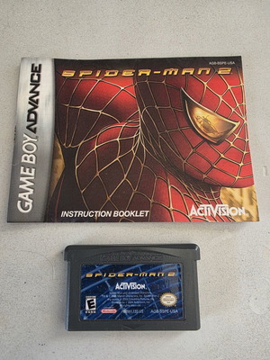 Παιχνίδι Nintendo Game Boy Advance Spider-Man 2 με εγχειρίδιο