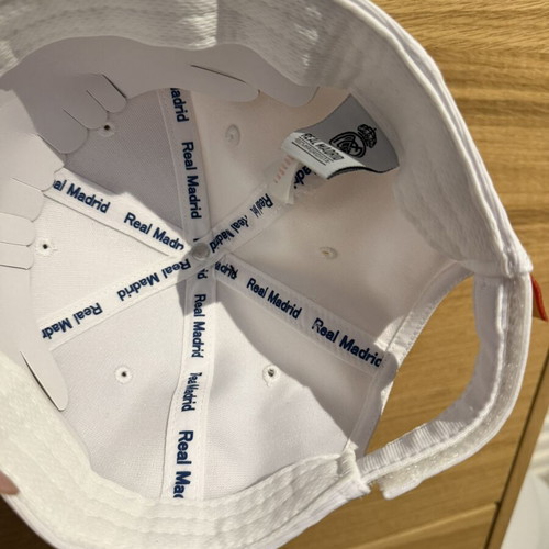 Real Madrid white cap, official product